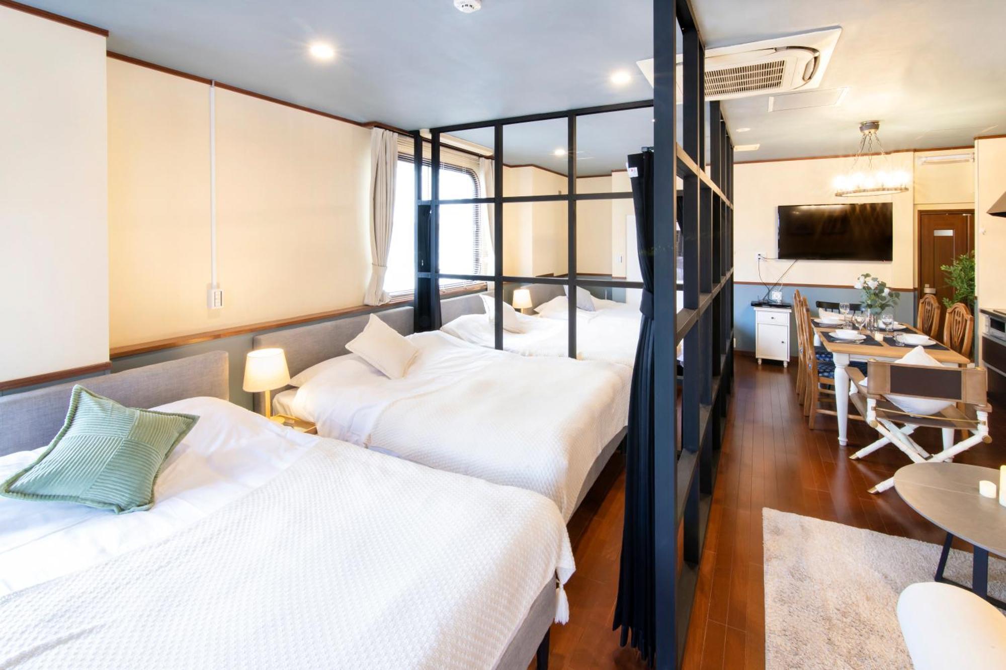 Ferienwohnung 【5/24New Open】浅草徒歩3分/Max9名/無料駐車場/渋谷直通 Präfektur Tokio Exterior foto